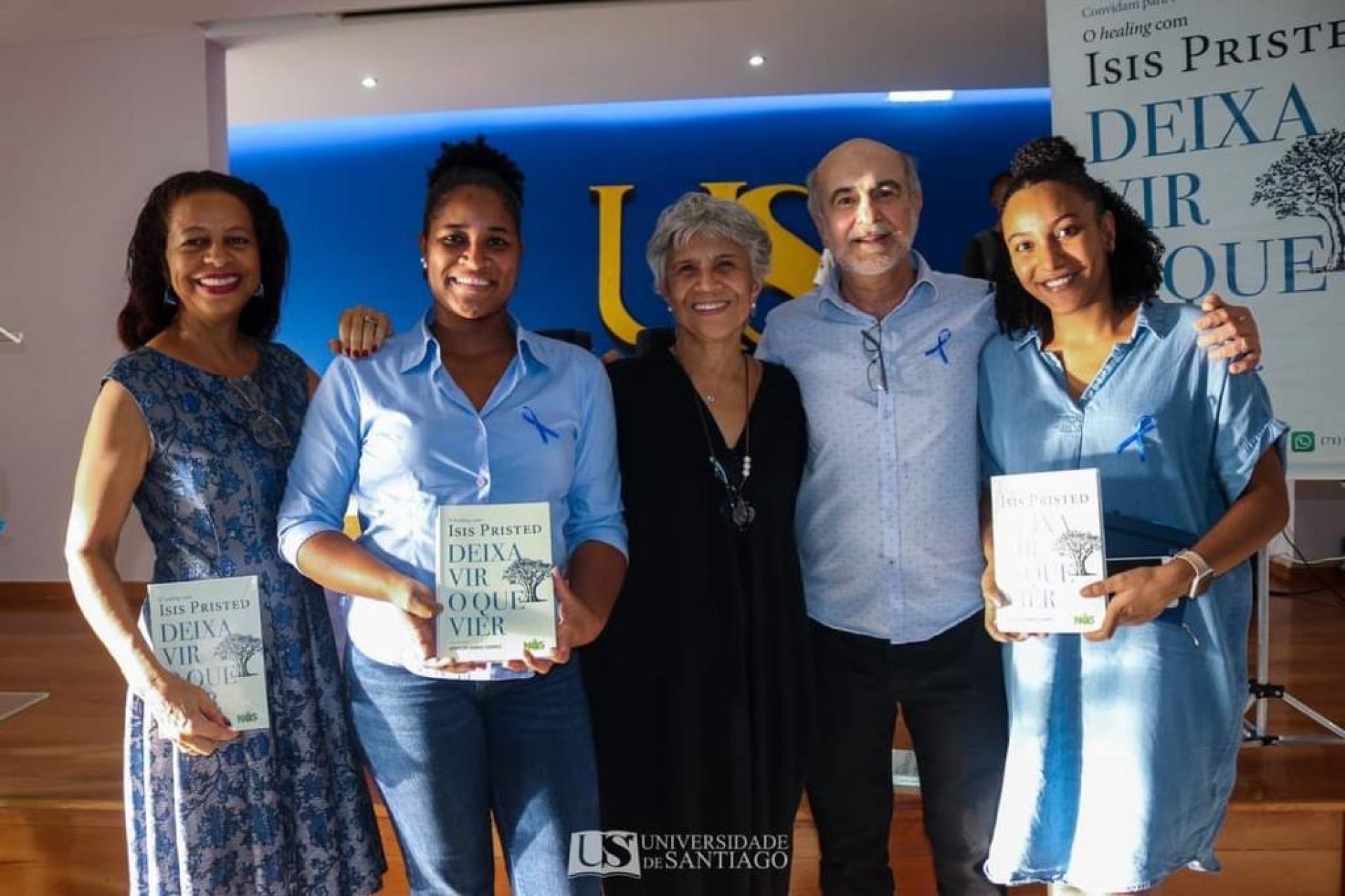 Conferência de lançamento e Círculo de Conversas, na Universidade de Santiago - Cidade de Assomada/Ilha de Santiago - Novembro/2023
