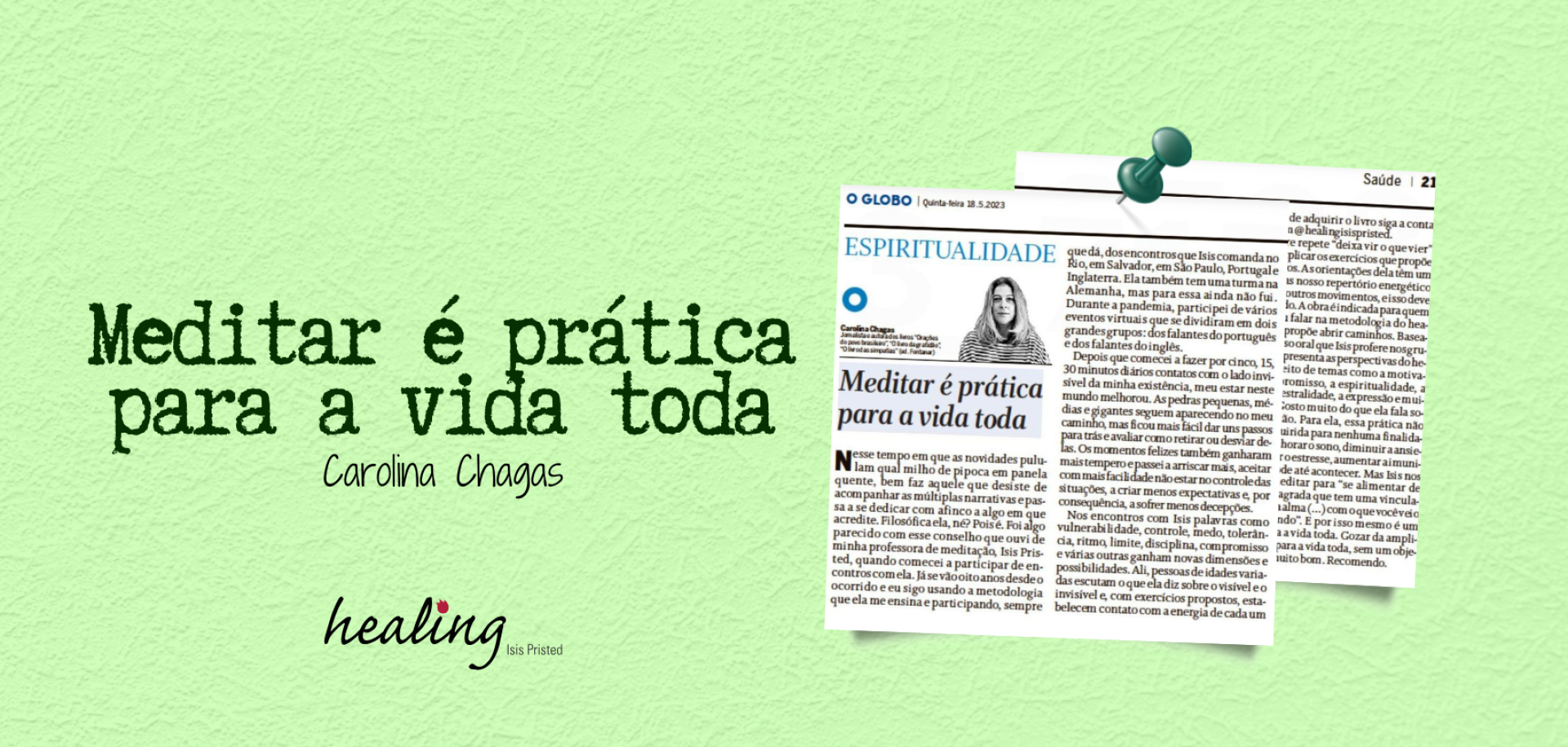Meditar é prática para a vida toda